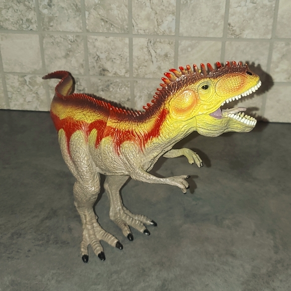 Tarobosaurus Vintage Dinosaur Toy Figure - Picture 4 of 9
